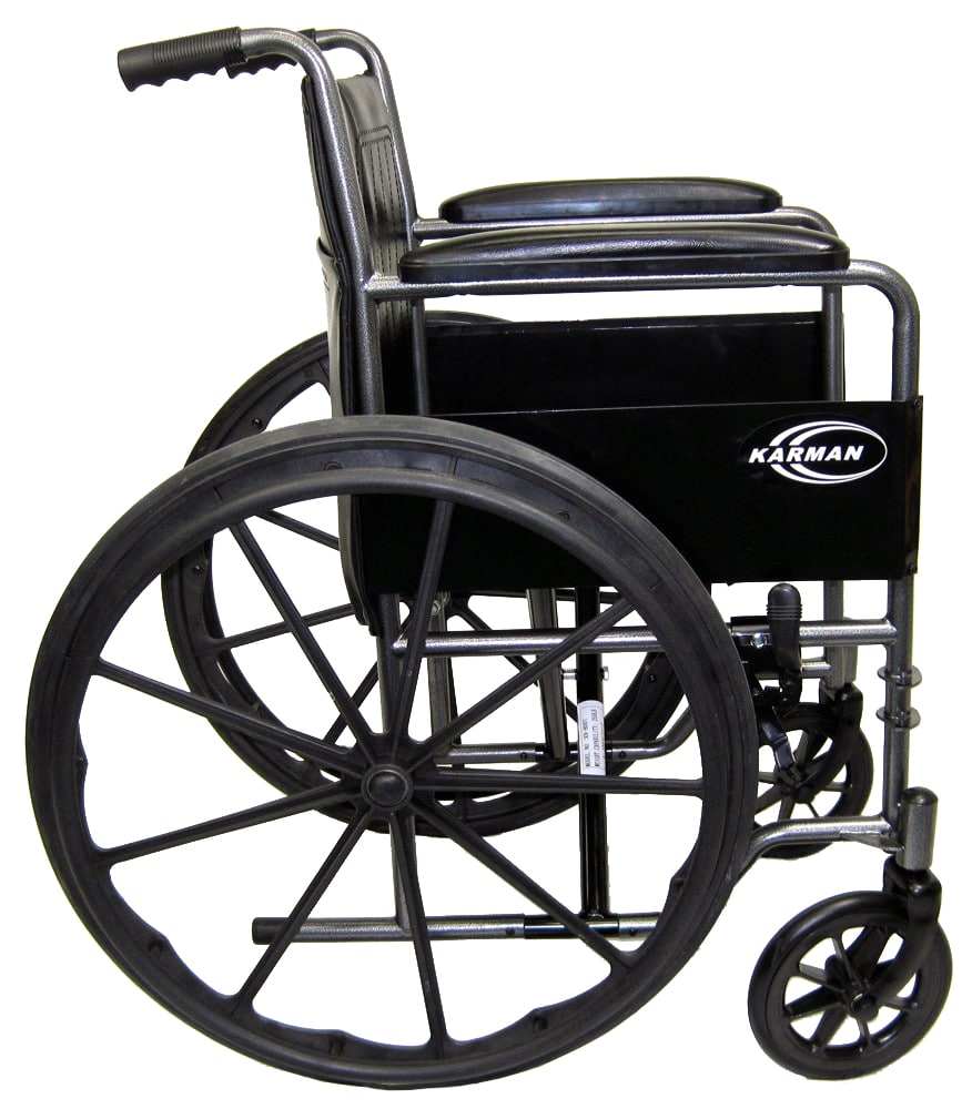 KN800T 39 lbs Light Standard Wheelchair Desk Length Arms K0001