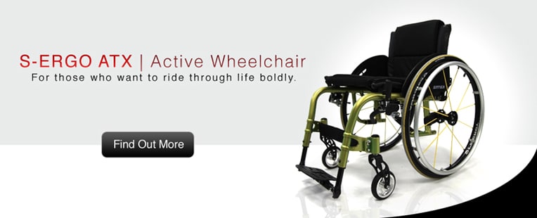 S-ERGO ATX | Active Wheelchair | for those who want to ride through life boldly