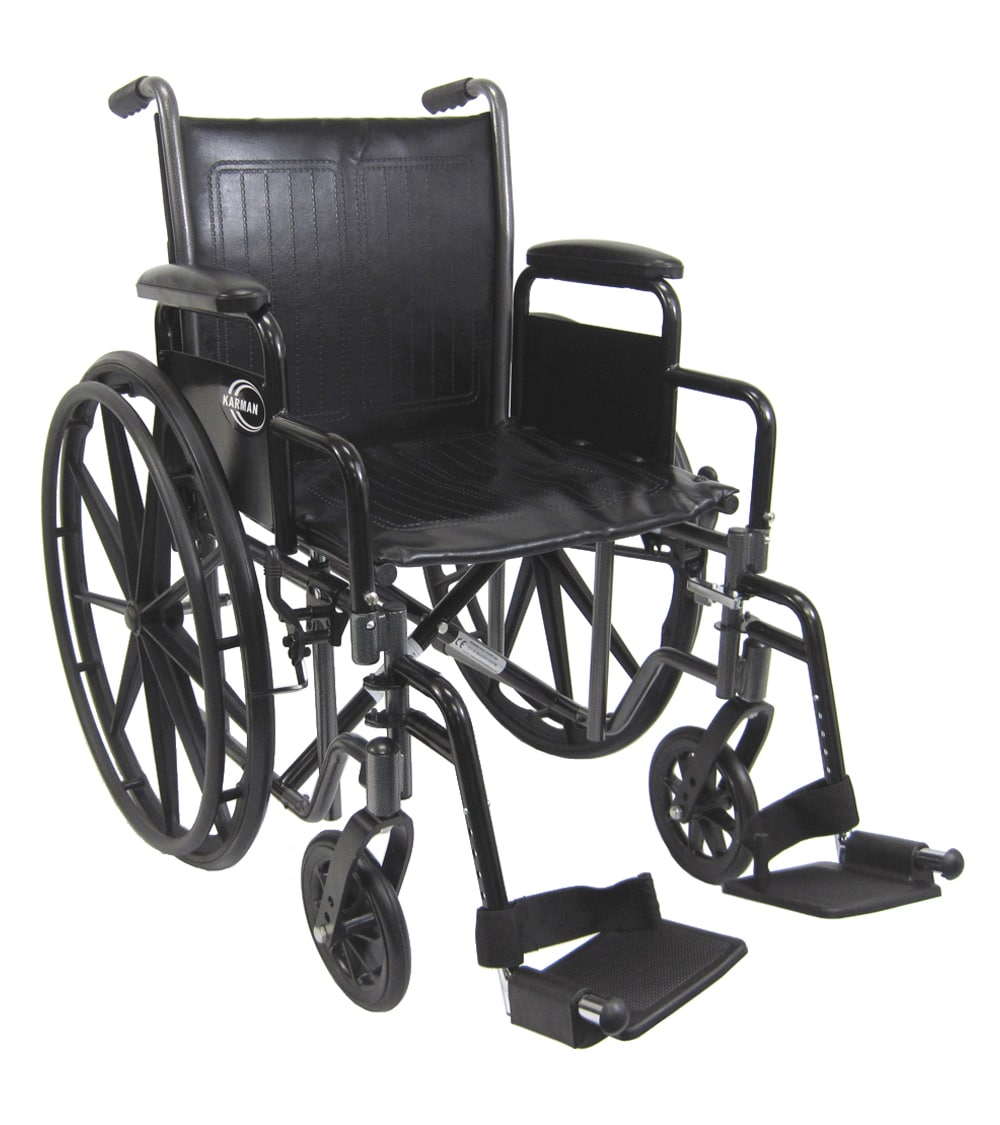 KN700T (K0001) Deluxe Standard Wheelchair Karman Healthcare