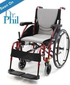 LT-K5 Wheelchair Lightweight Wheelchair 18 Inch Seat - Karman K0005